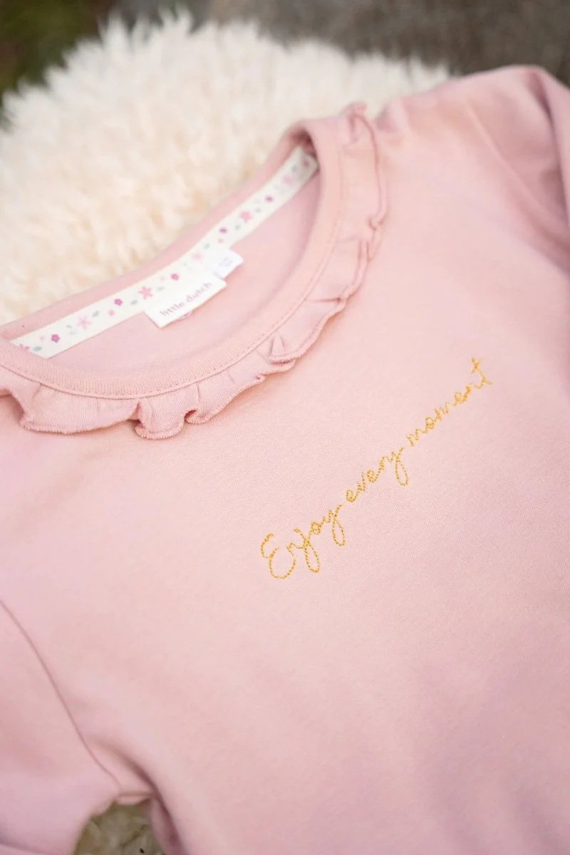 Little Dutch Baby Shirt Lange Mouw Velvet Rose - Image 3