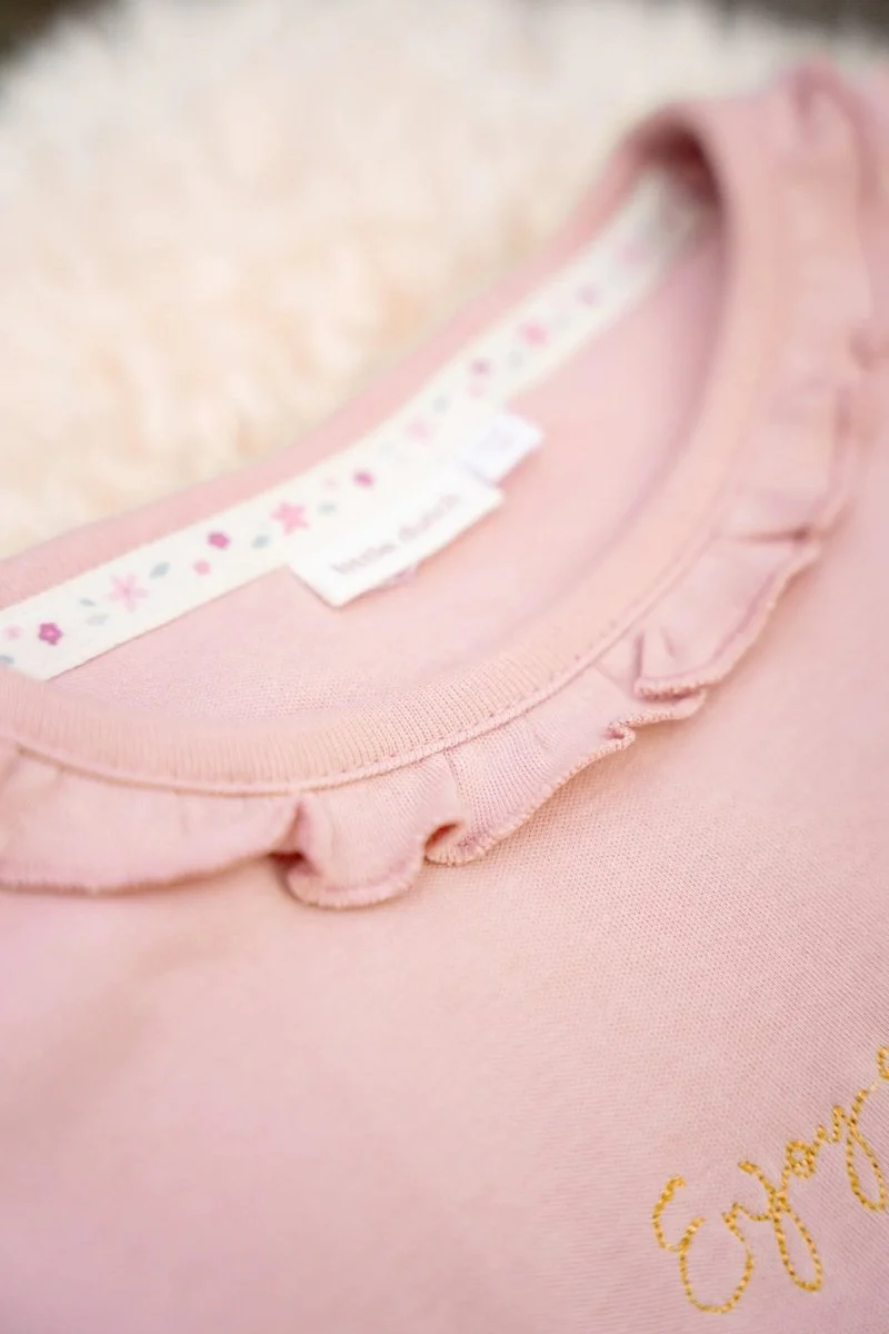 Little Dutch Baby Shirt Lange Mouw Velvet Rose - Image 4
