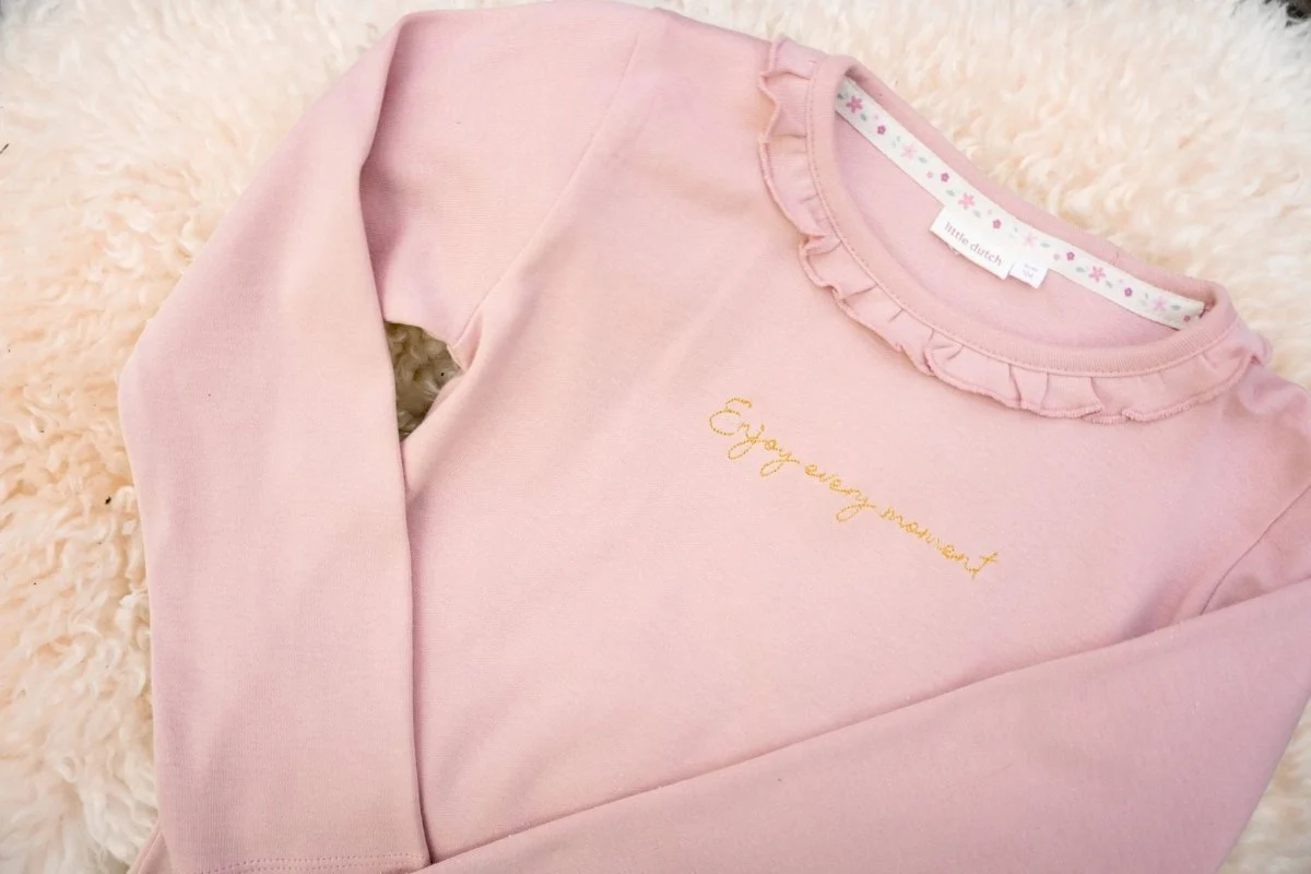 Little Dutch Baby Shirt Lange Mouw Velvet Rose - Image 5