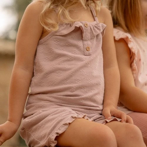 Little Dutch Baby Shirt Mouwloos Lilac - Image 3