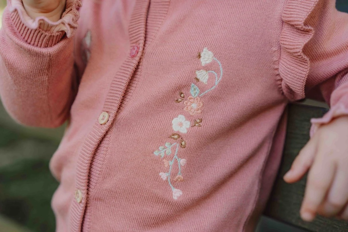 Little Dutch Baby Vestje Warm Rose - Image 3