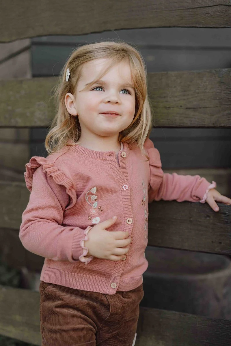 Little Dutch Baby Vestje Warm Rose - Image 4