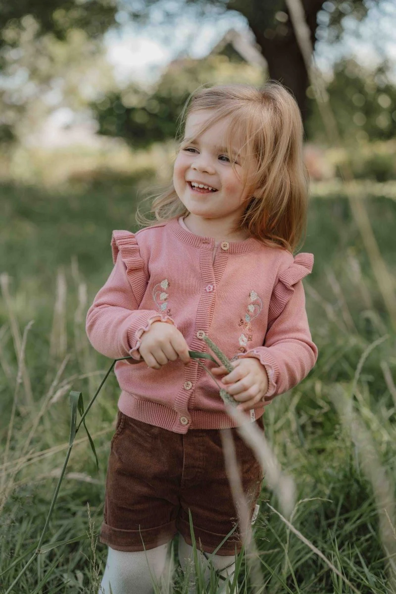 Little Dutch Baby Vestje Warm Rose - Image 5