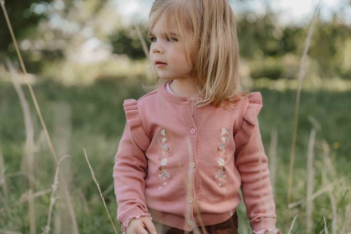 Little Dutch Baby Vestje Warm Rose - Image 6