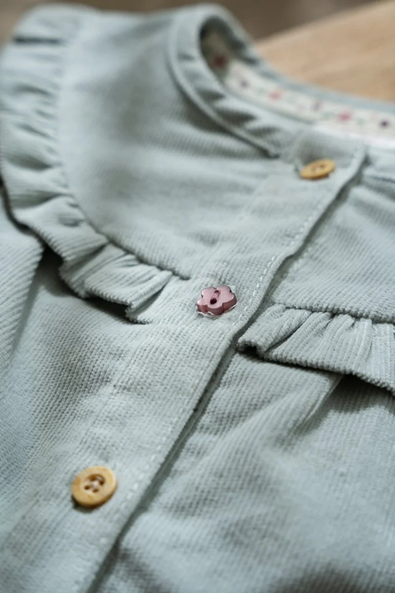Little Dutch Babyblouse Lange Mouw Fairy Green - Image 3