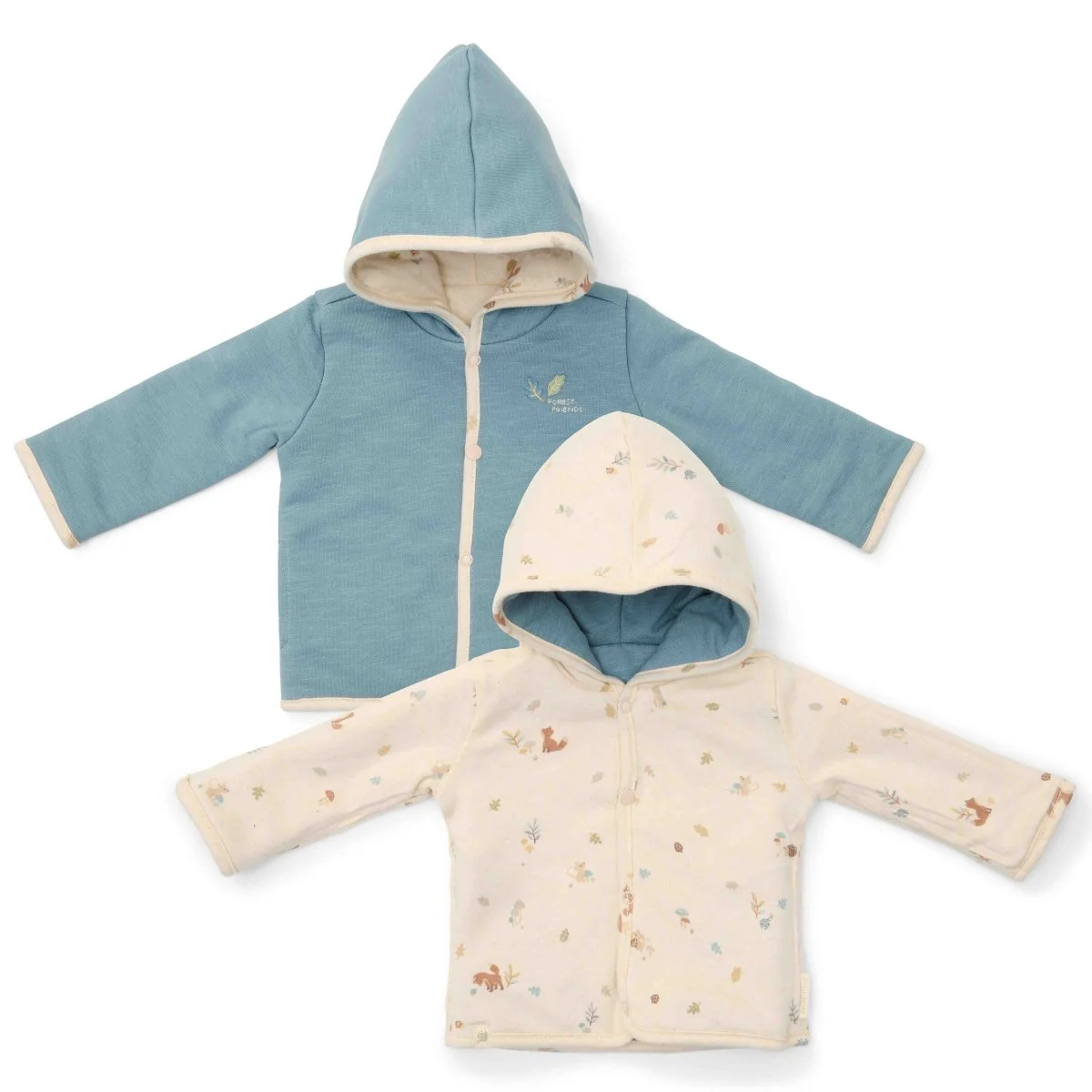 Little Dutch Babyjasje Stone Blue Reversible