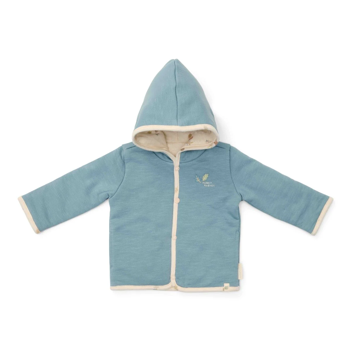Little Dutch Babyjasje Stone Blue Reversible - Image 2