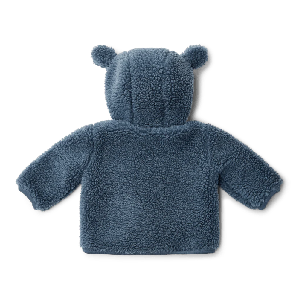 Little Dutch Babyjasje Teddy Stone Blue - Image 2