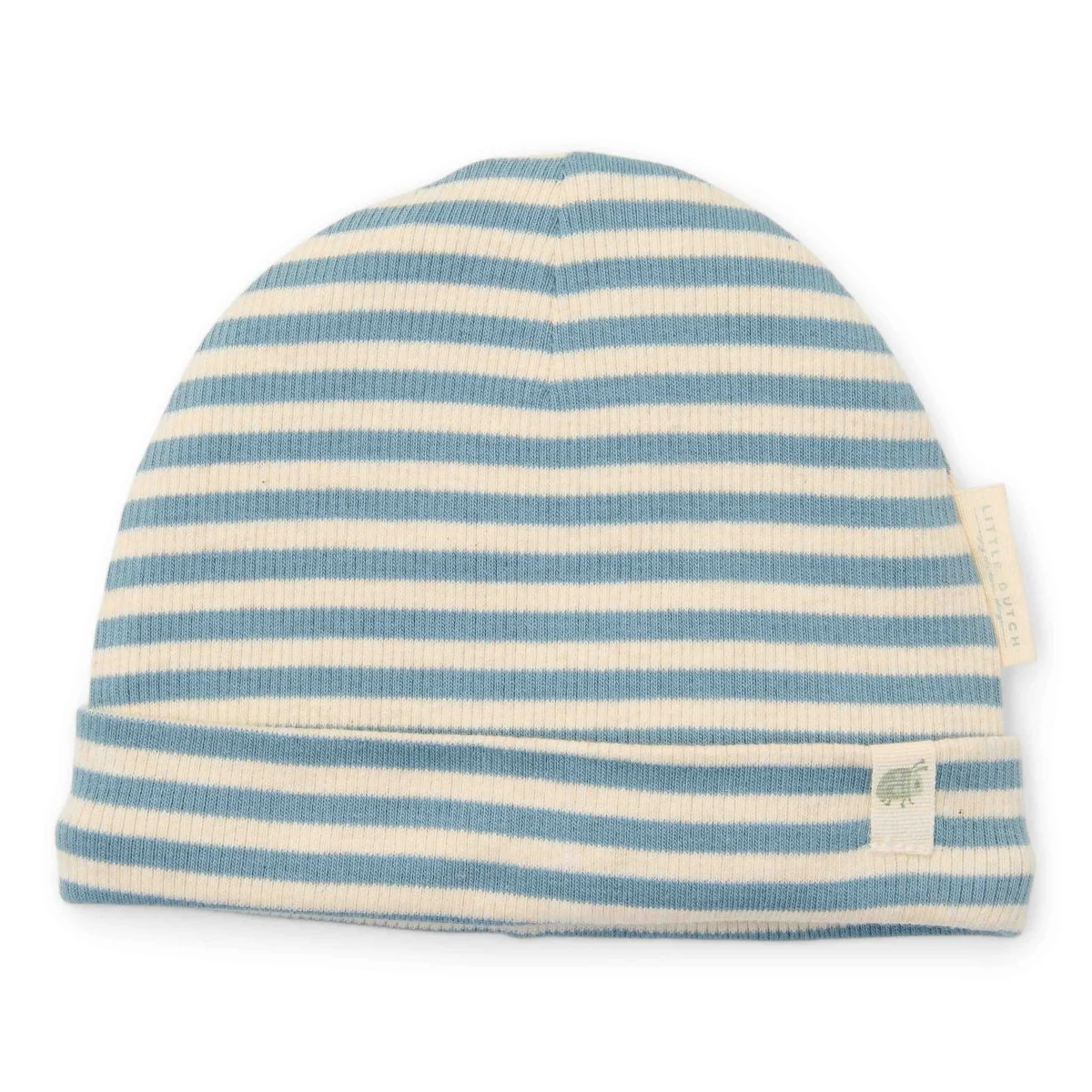Little Dutch Babymutsje Stone Blue Stripe