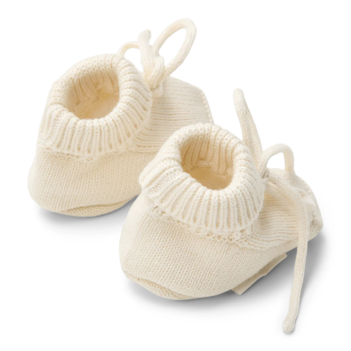 Little Dutch Babyslofjes Gebreid Off White - Image 2