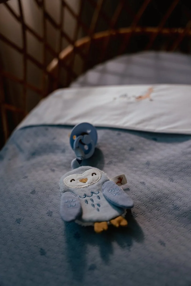 Little Dutch Ledikantdeken Pure Denim Blue - Image 4
