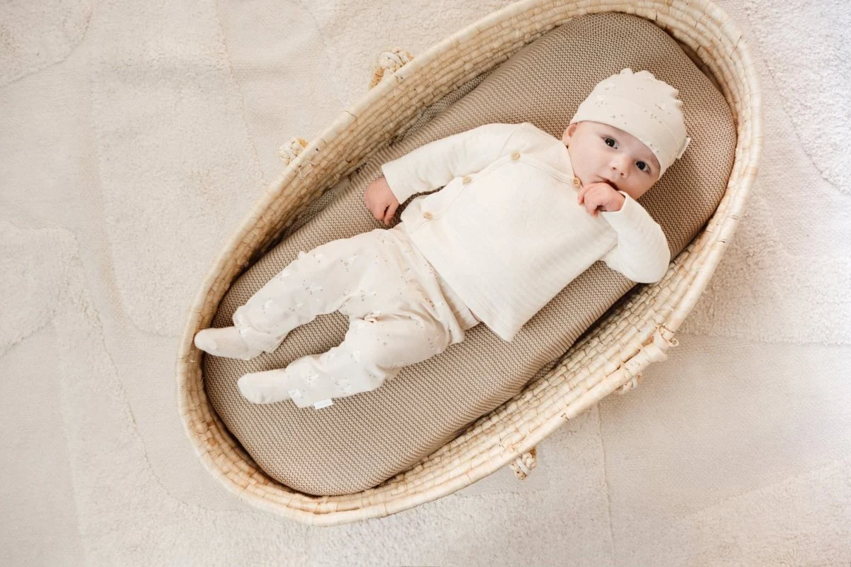 Little Dutch Overslag Shirt Baby Lange Mouw Creme - Image 4