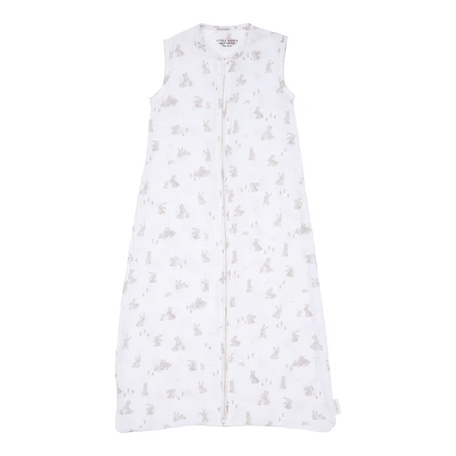 Little Dutch Slaapzak Baby Zomer Hydrofiel Wit Baby Bunny