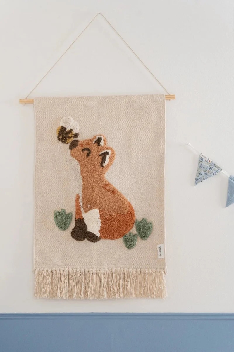 Little Dutch Wandtapijt 60X50Cm Vos Forest Friends - Image 2