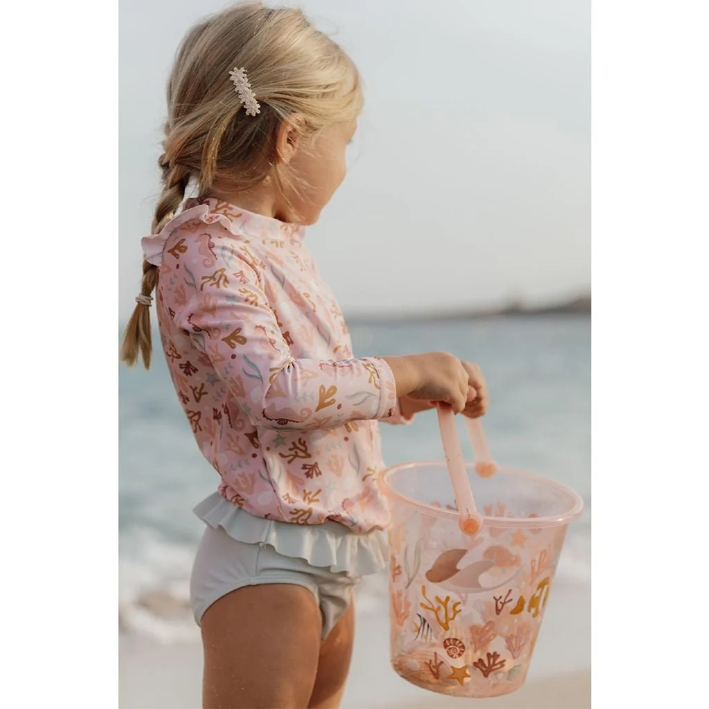 Little Dutch Zandbak Speelgoed Emmer Ocean Dreams Pink - Image 4