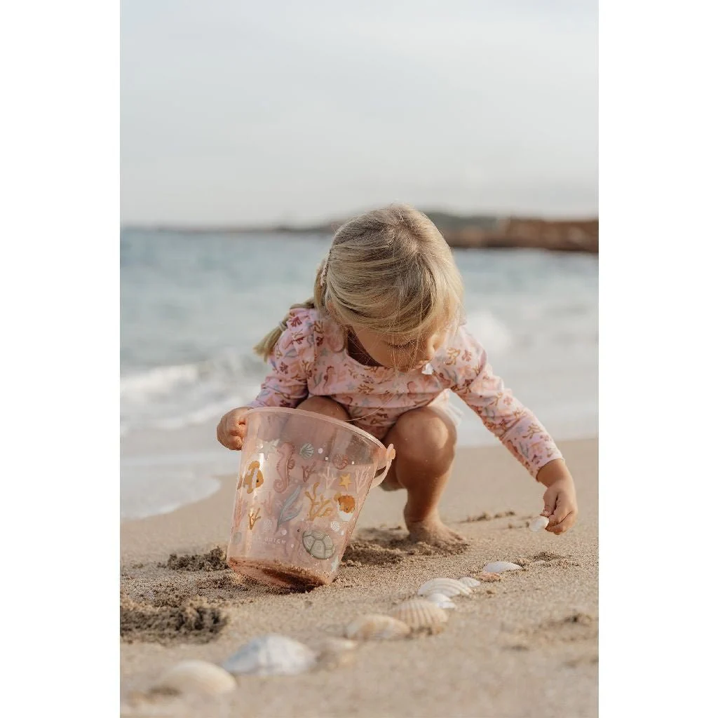 Little Dutch Zandbak Speelgoed Emmer Ocean Dreams Pink - Image 8