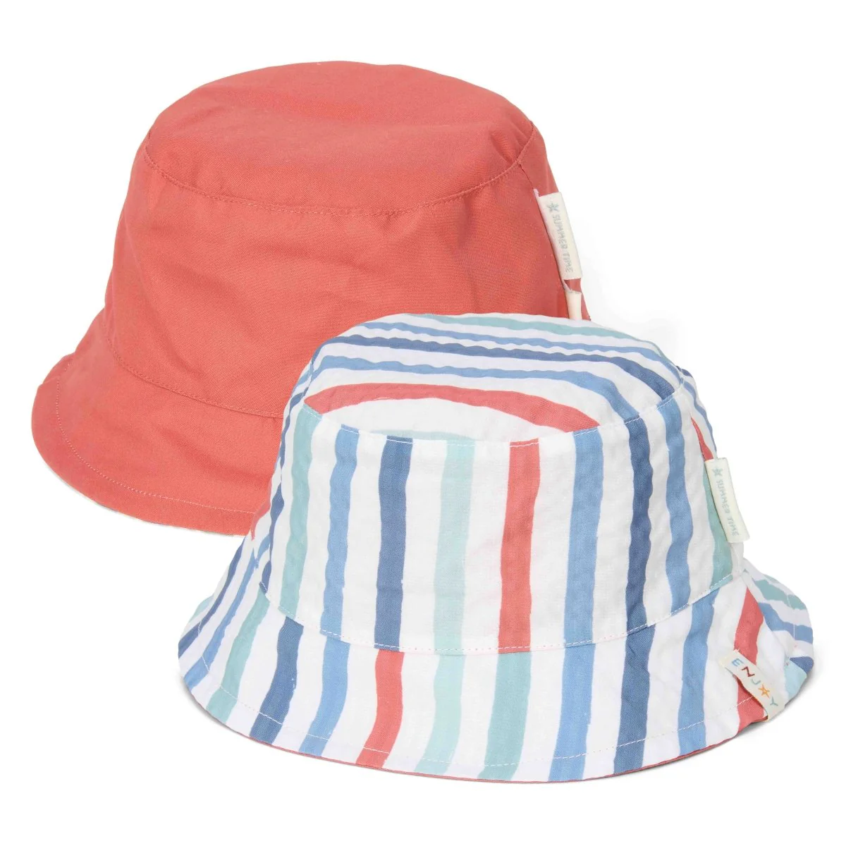 Little Dutch Zonnehoedje Baby Stripes Omkeerbaar
