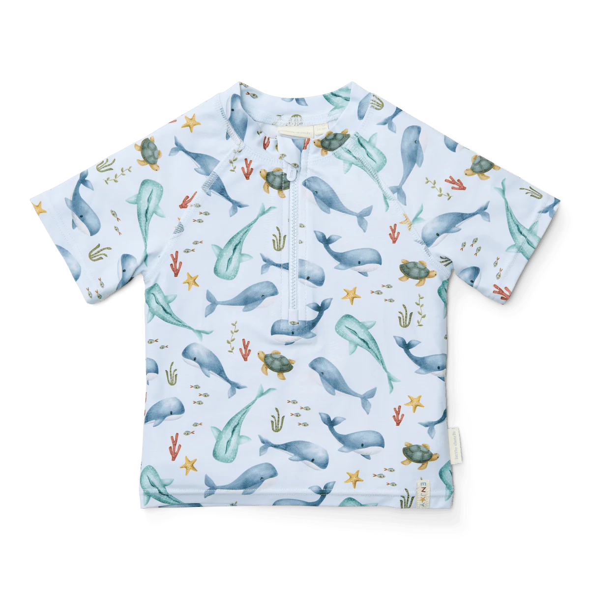 Little Dutch Zwemshirt Kind Korte Mouwen Ocean