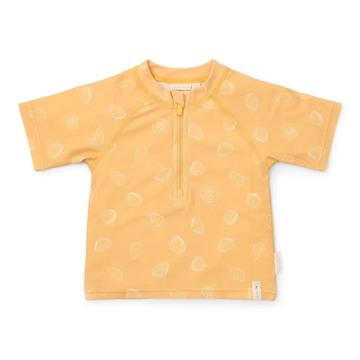 Little Dutch Zwemshirt Kind Korte Mouwen Seashells Sunny Yellow
