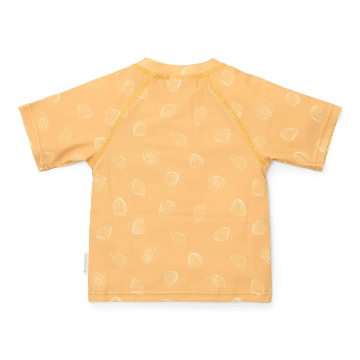 Little Dutch Zwemshirt Kind Korte Mouwen Seashells Sunny Yellow - Image 2