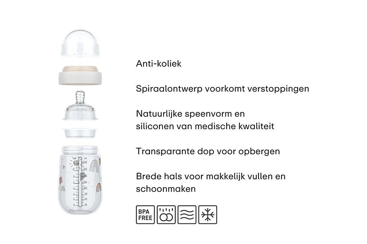 Mepal Babyfles Mio Little Goose 240Ml - Image 2