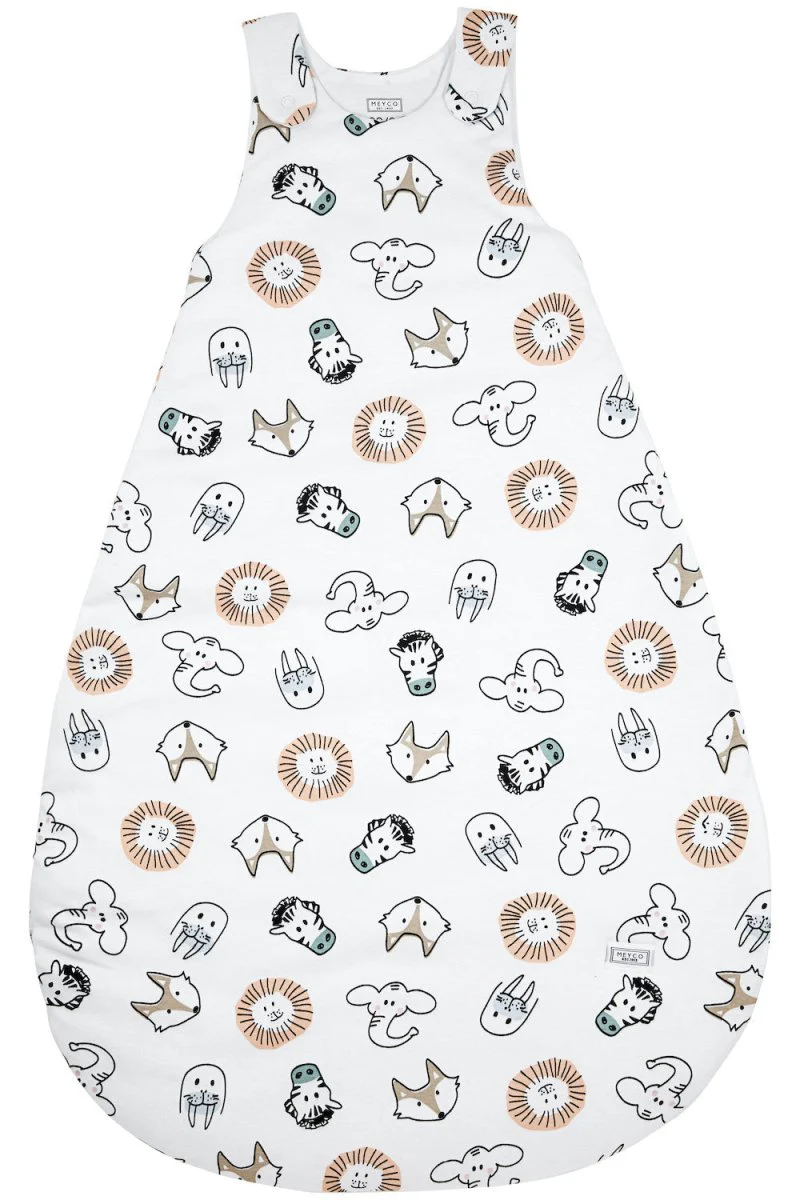 Meyco Slaapzak Baby Winter Rond 2-Delig Animal - Image 3