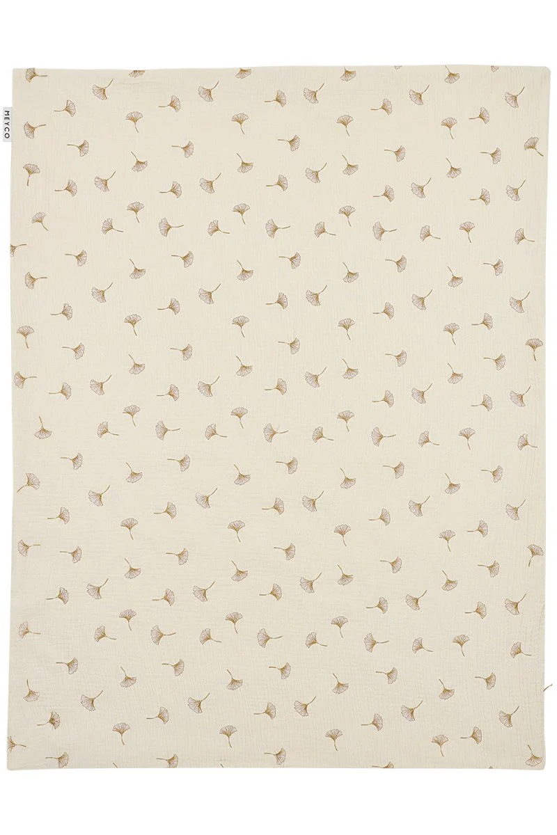 Meyco Wiegdeken Ginkgo Soft Sand 75X100Cm - Image 2