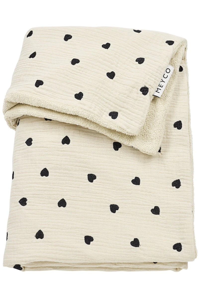 Meyco Wiegdeken Sweet Heart Soft Sand 75X100Cm