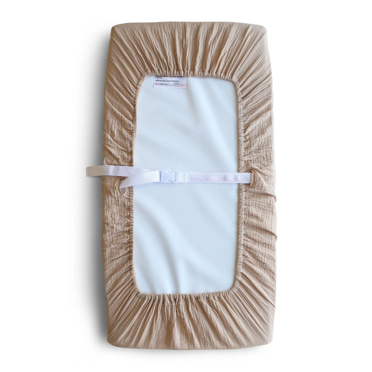 Mushie Aankleedkussenhoes Pale Taupe - Image 3