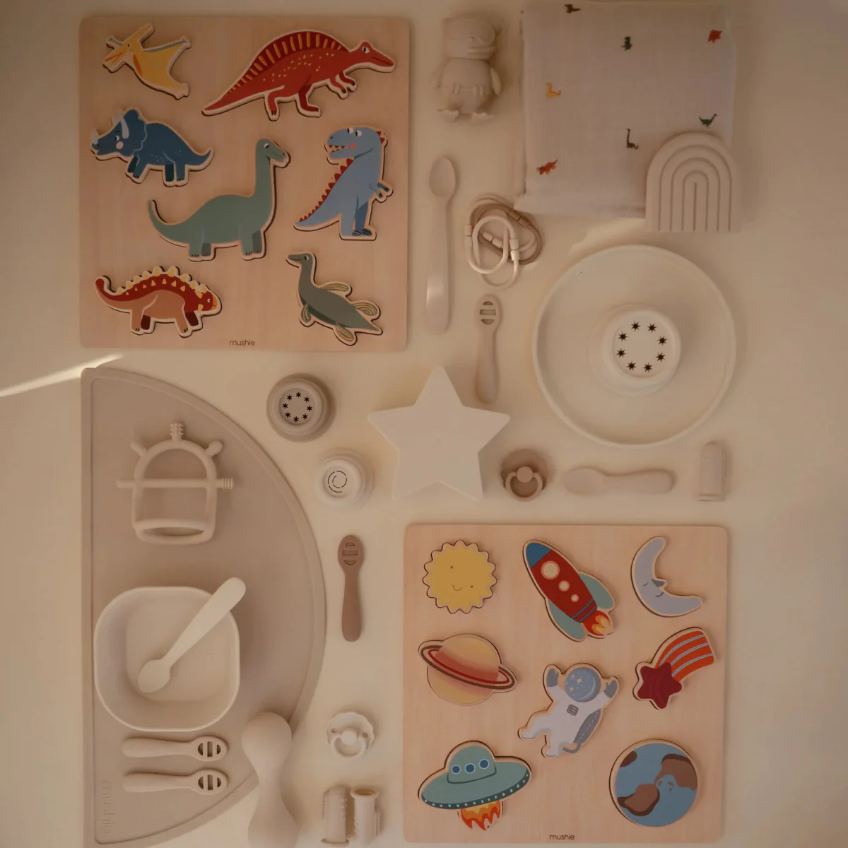 Mushie Babybord Ivory - Image 6