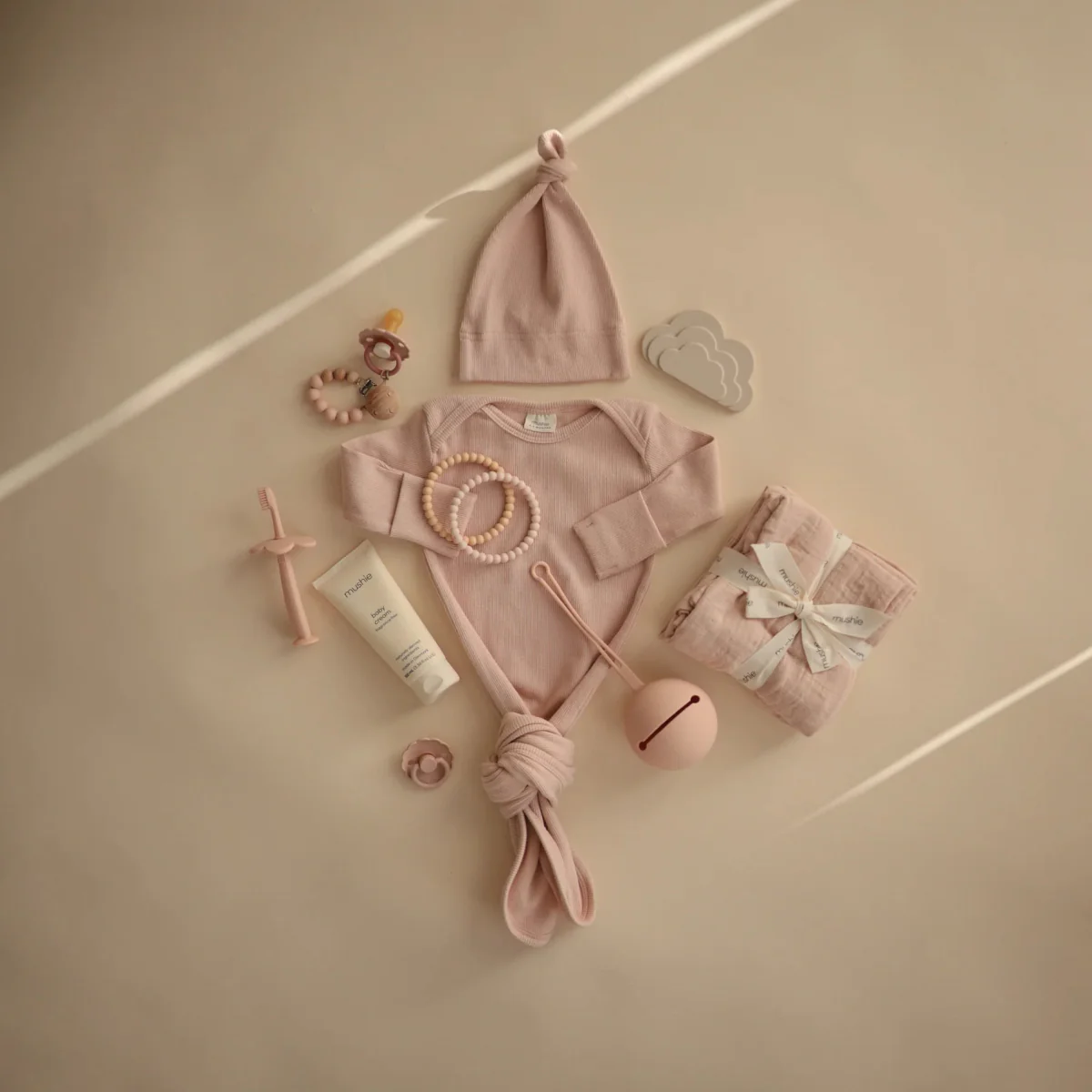 Mushie Babymutsje Blush - Image 6