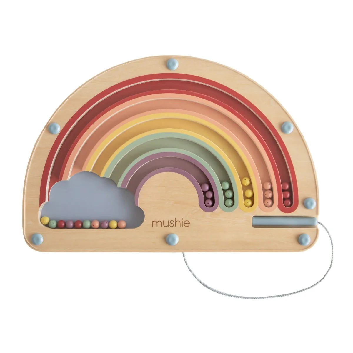 Mushie Houten Magnetisch Regenboogdoolhof