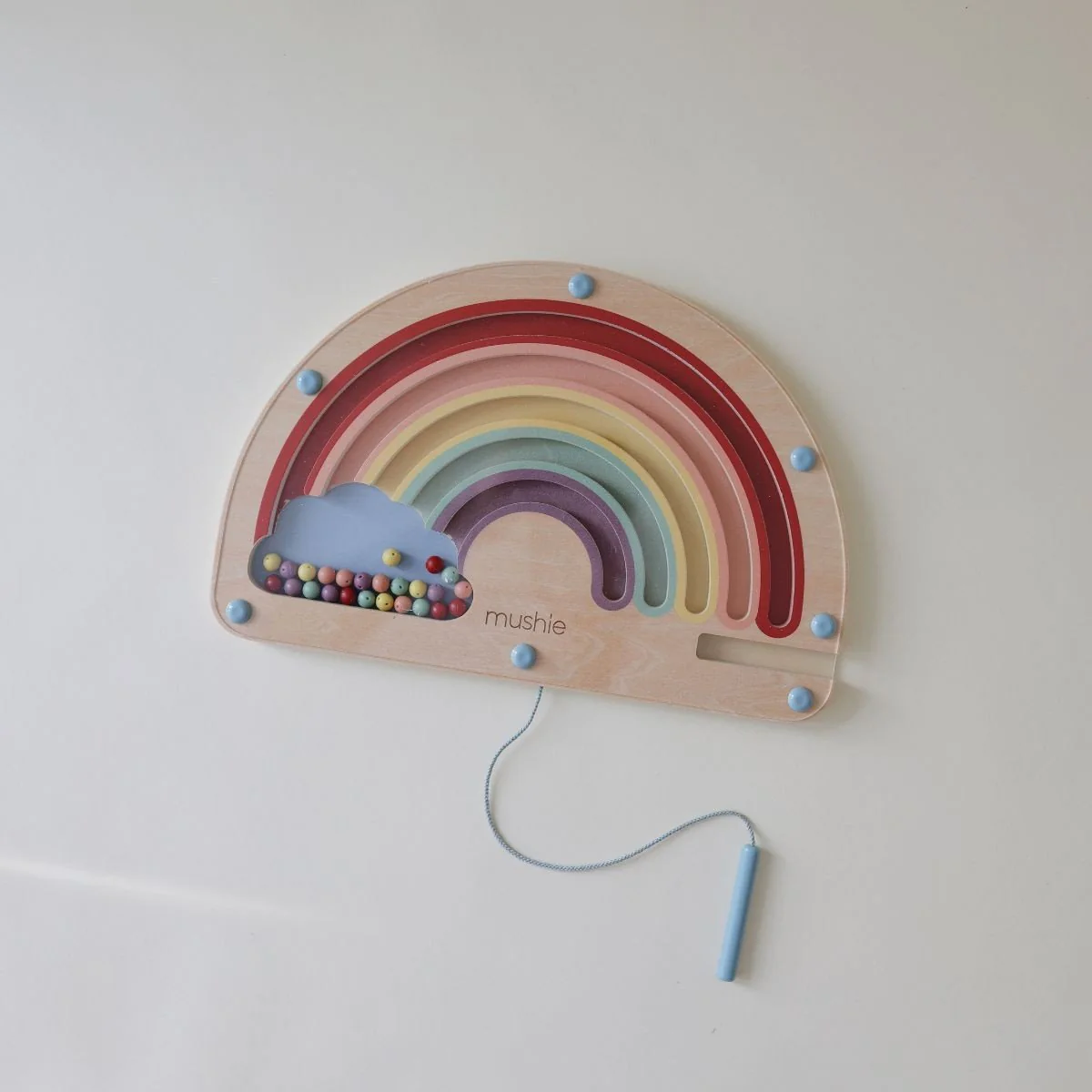 Mushie Houten Magnetisch Regenboogdoolhof - Image 6