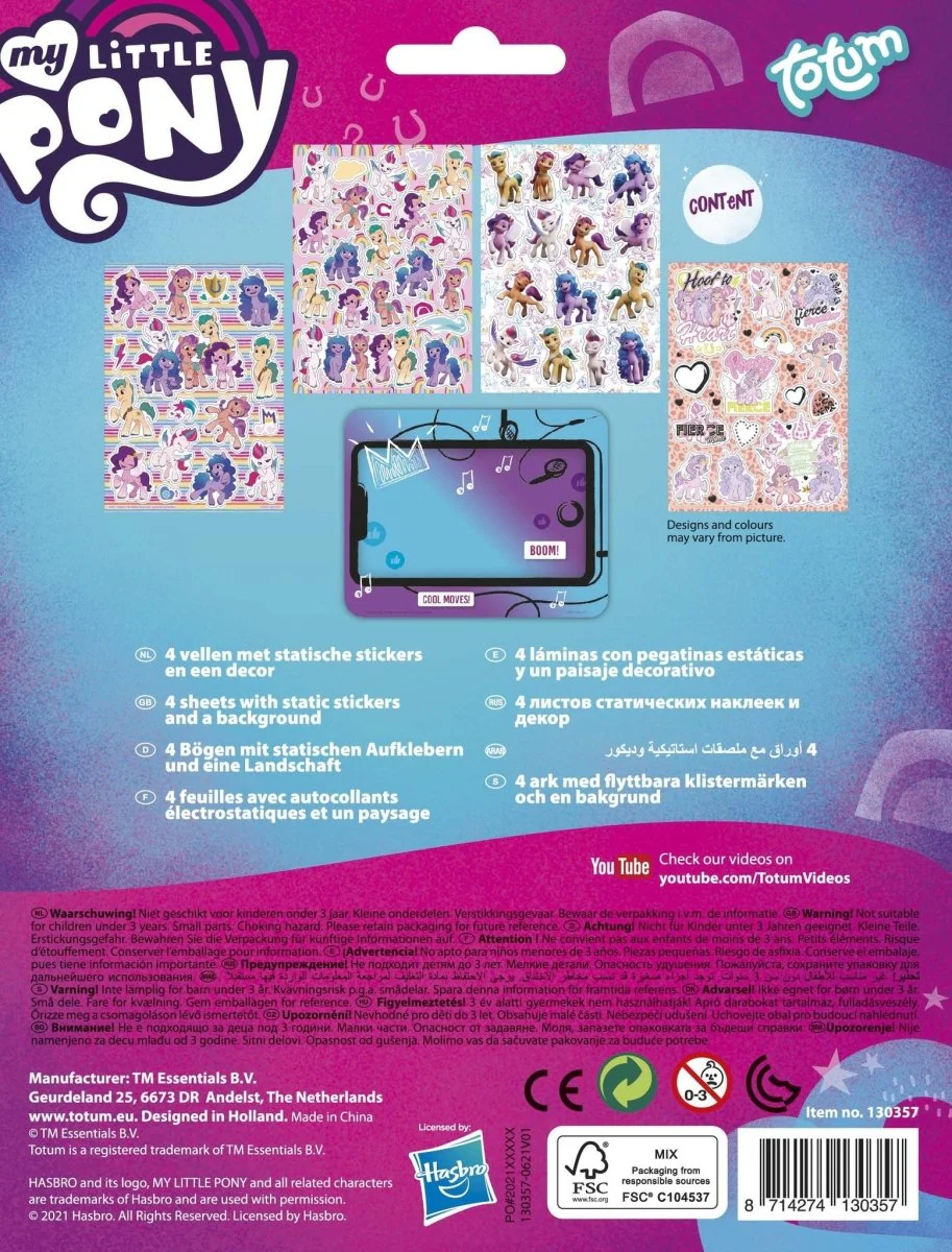 My Little Pony Raamstickers - Image 4