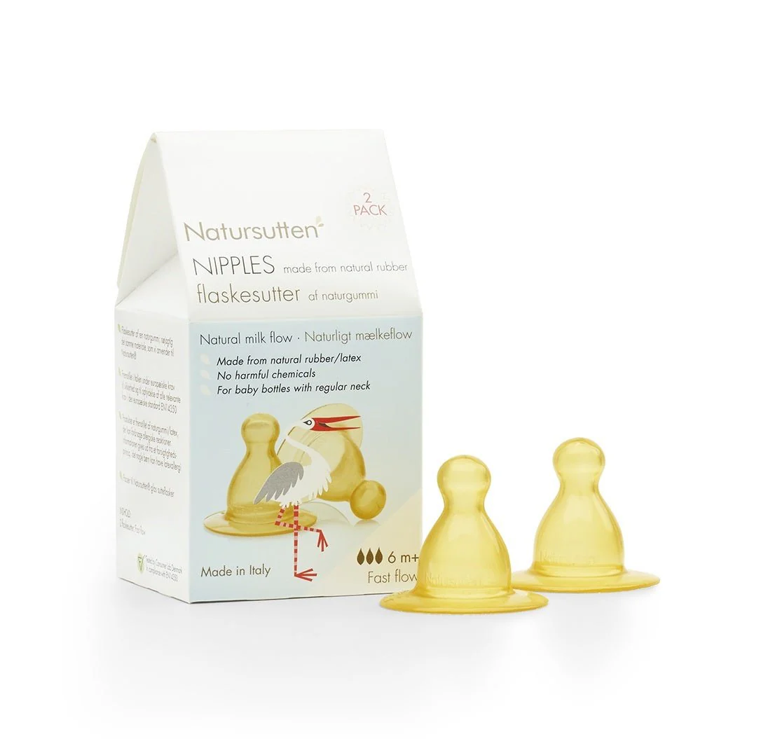 Natursutten Flesvoeding Accessoire Flesspeen Fast Flow 2st - Image 3
