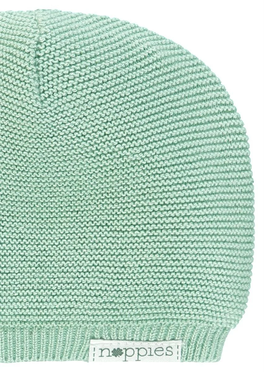 Noppies Baby Mutsje Rosita Grey Mint - Image 3