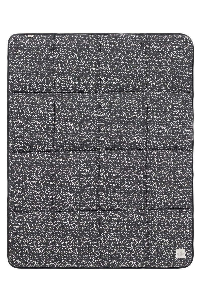 Noppies Fancy Dot jersey boxkleed omkeerbaar Forged Iron 100x135cm - Image 3