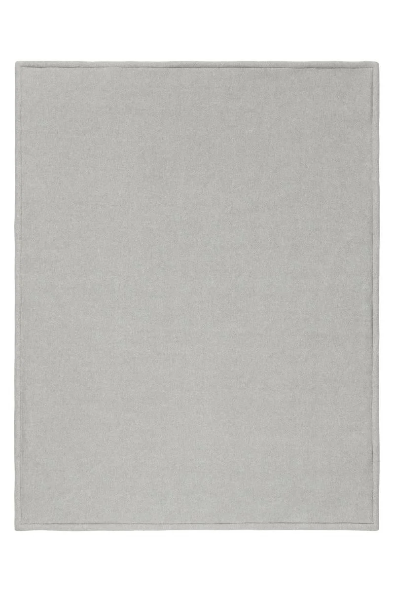 Noppies Wiegdeken Fleece Omkeerbaar Grey Melange
