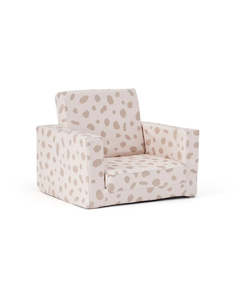 Opvouwbare fauteuil met stippen