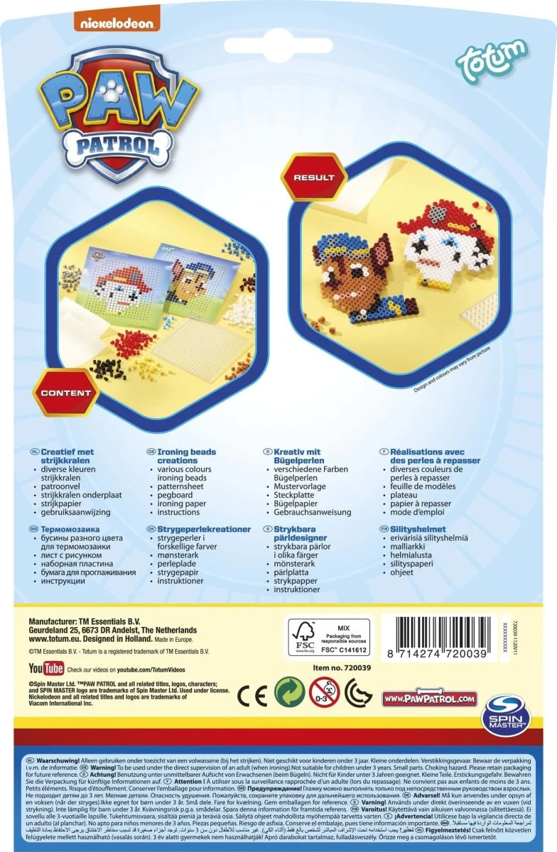 Paw Patrol Strijkkralen - Image 4