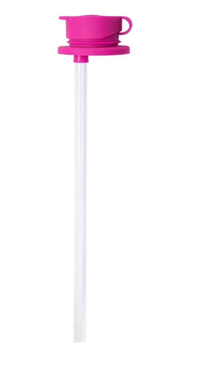 Pura Flesvoeding Accessoire Silicone Sport Rietje Dop Roze - Image 4