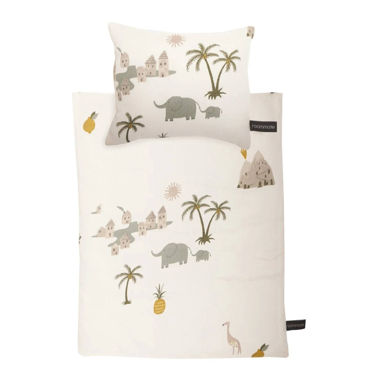 Roommate Poppenbedje Beddengoed Tropical Doll