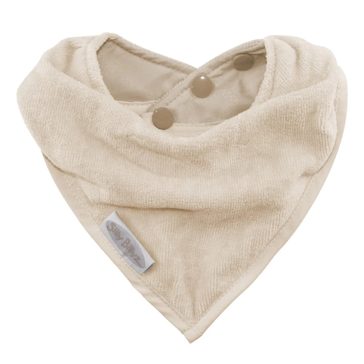 Silly Billyz Slabbetje Bandana White Sand
