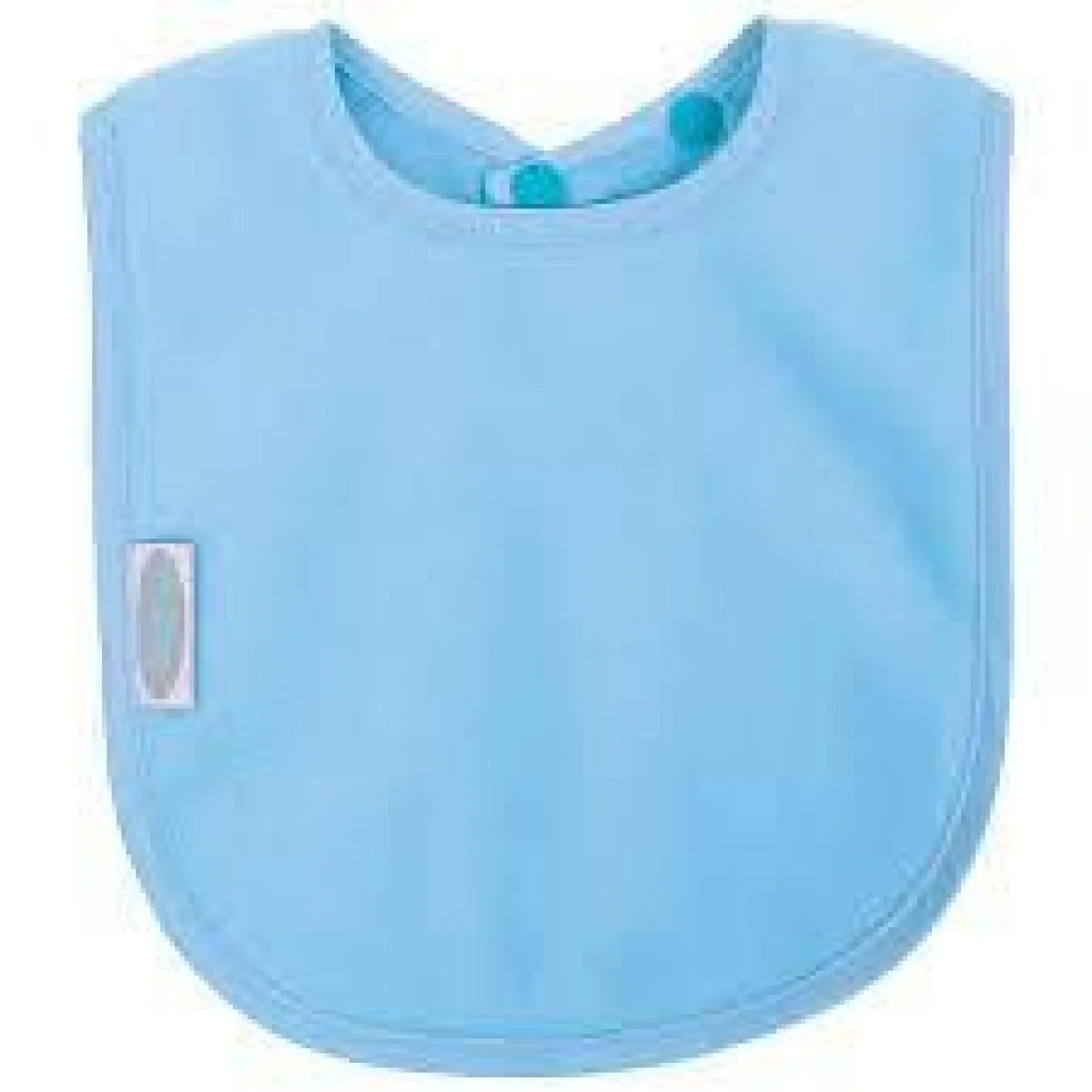 Silly Billyz Slabbetje Fleece Large Dusty Blue
