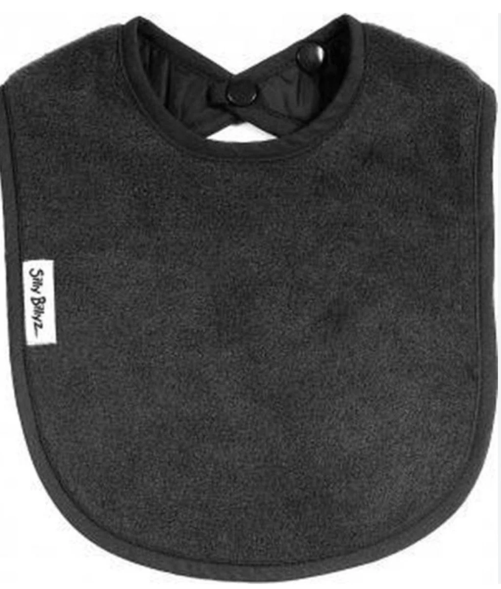Silly Billyz Slabbetje Fleece Large Grey - Image 7