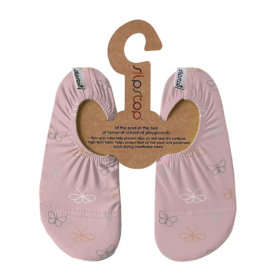 Slipstop Waterschoentjes Butterfly Peach Girls