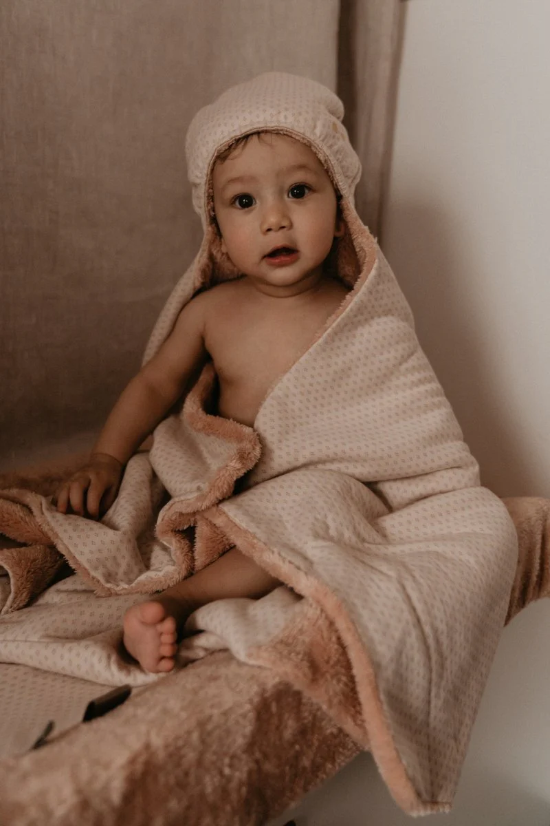Snoozebaby Aankleedkussenhoes Happy Dressing Milky Rust 45x70cm - Image 5