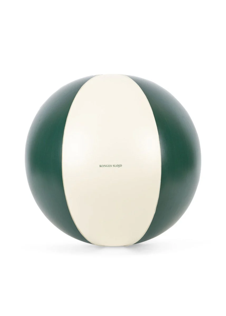 Strandbal Green Stripe