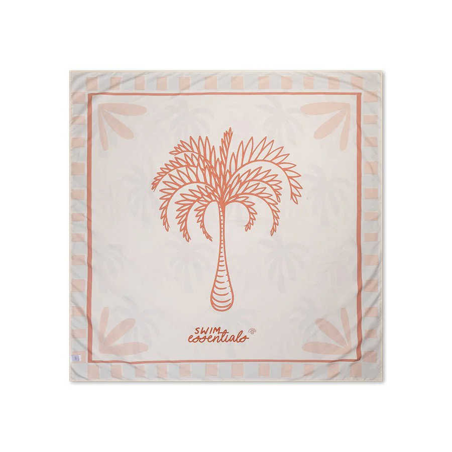 Swim Essentials Microvezel Strandlaken – Palm Tree (180 × 180 cm) - Image 2