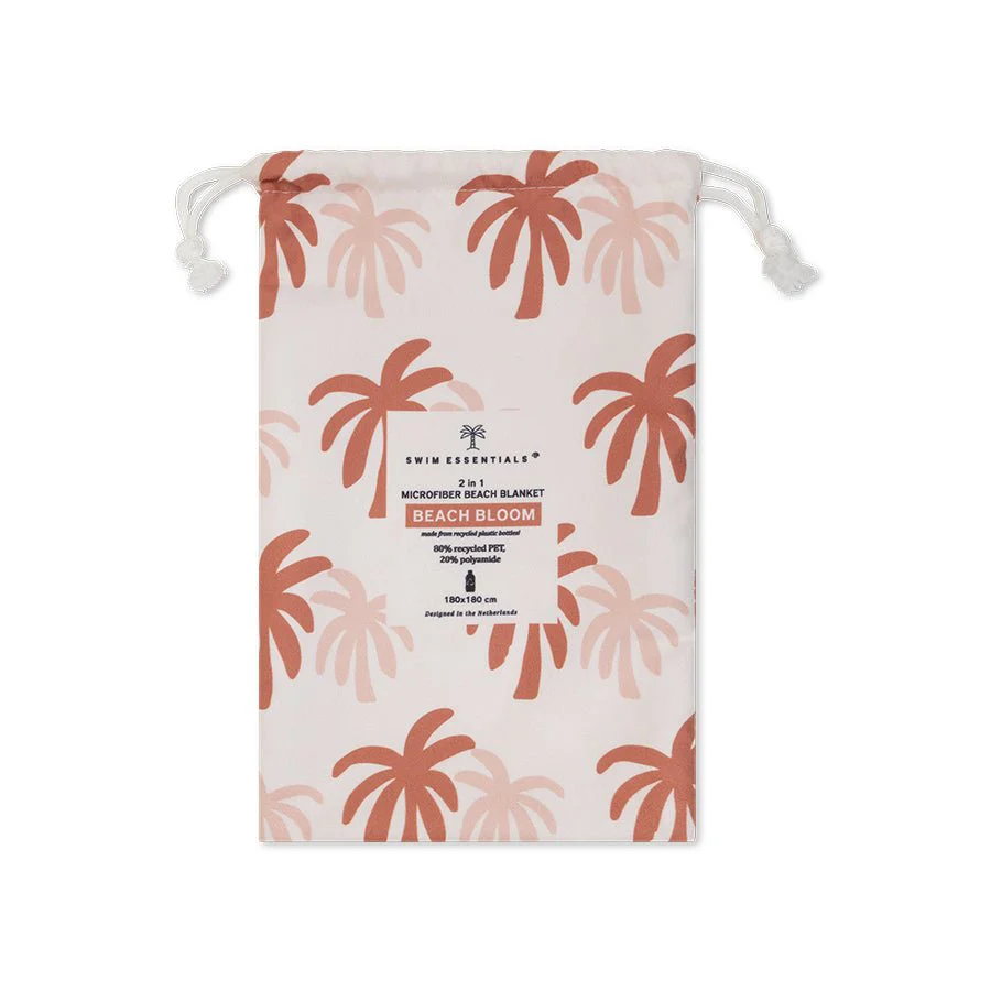 Swim Essentials Microvezel Strandlaken – Palm Tree (180 × 180 cm) - Image 3